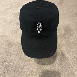 FP Movement by Free People Black Cap with White Embroidery
